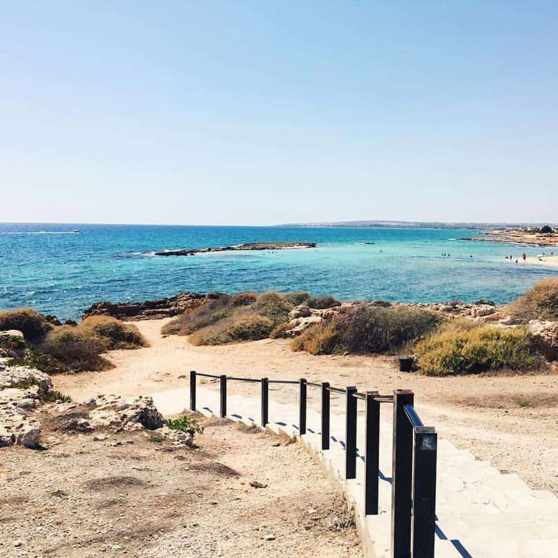 Ayia Thekla Beach